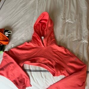 ALO Yoga Pink Sweatshirt Hoodie